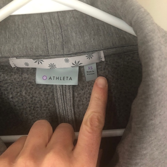 EUC Athleta Jacket Grey XS - Picture 2 of 4